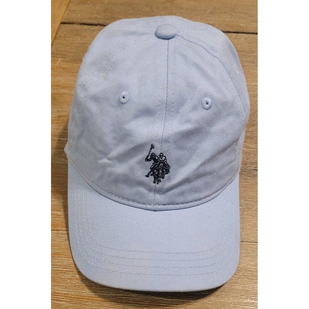 U.S. Polo Assn. Light Blue Baseball Cap Snapback Youth Boy’s Sports Casual Hat
